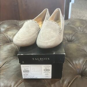 Talbots Women's Stone Scallop Loafers